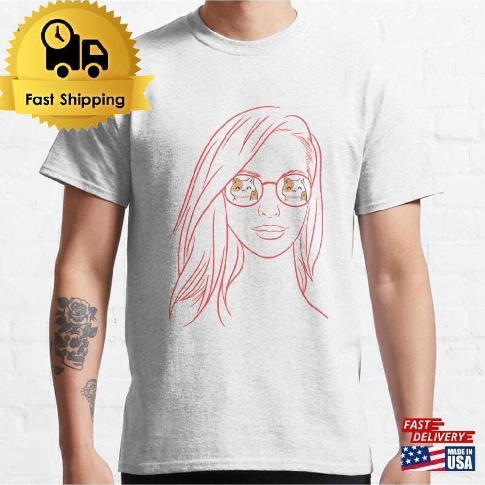 Girls Cats Cute Aesthetic Pet Lover Graphic Cat Mom Casual Style Unisex T-Shirt
